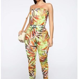 Nwt 2 piece jumpsuit
